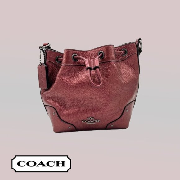 Coach Handbags - Coach Baby Mickey Drawstring Bucket Bag